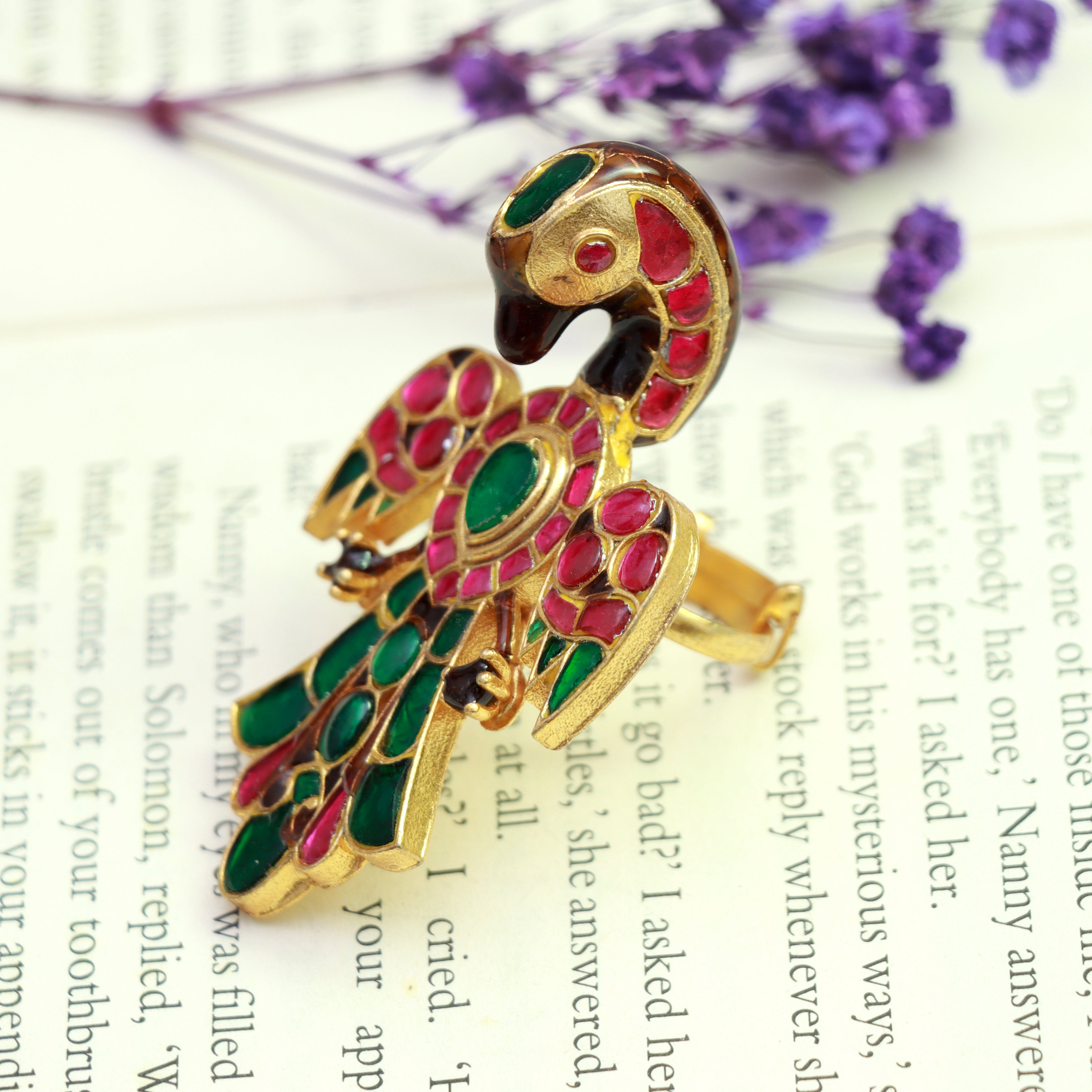 BAAZ Kundan Ring - Dropdeadgorgeous