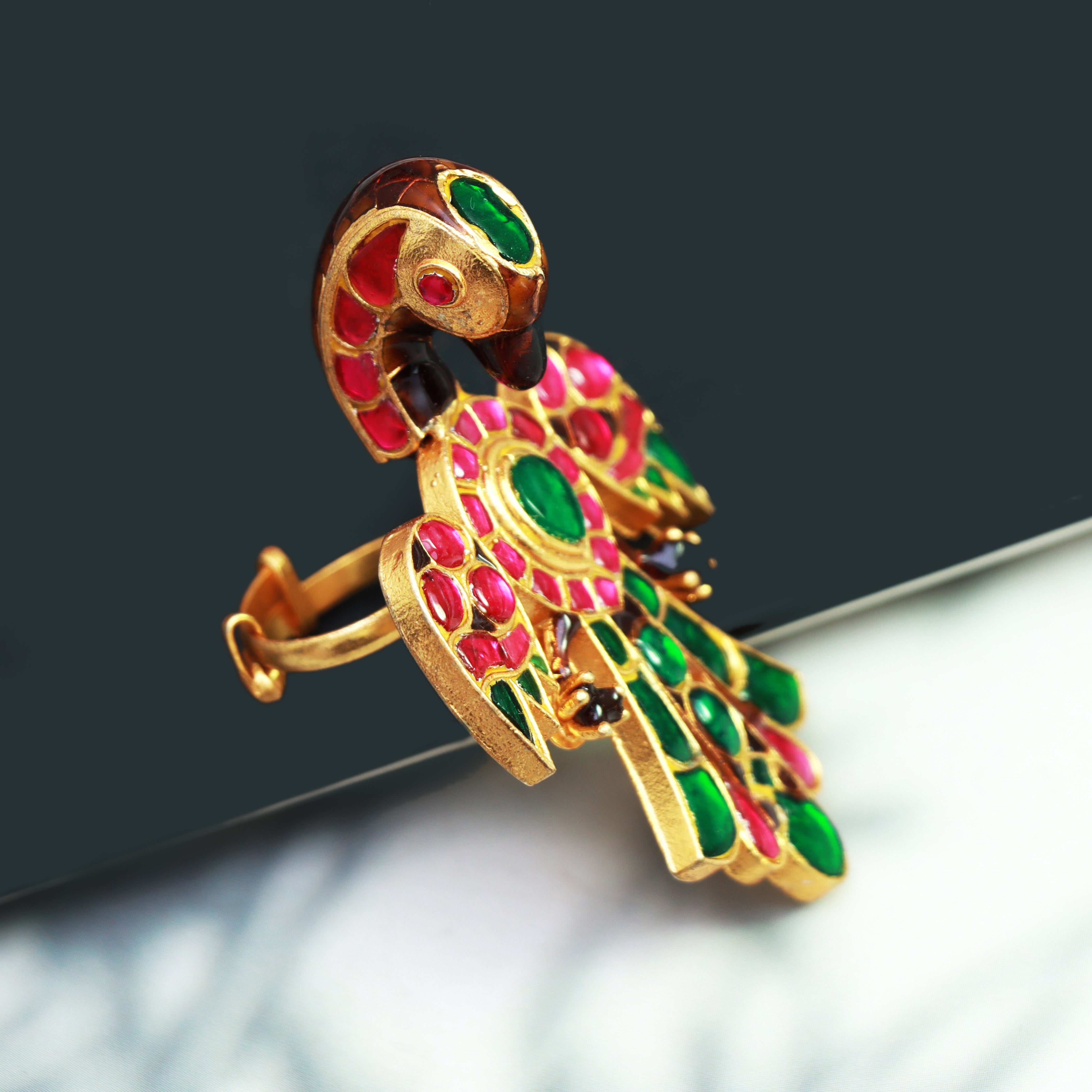 BAAZ Kundan Ring - Dropdeadgorgeous
