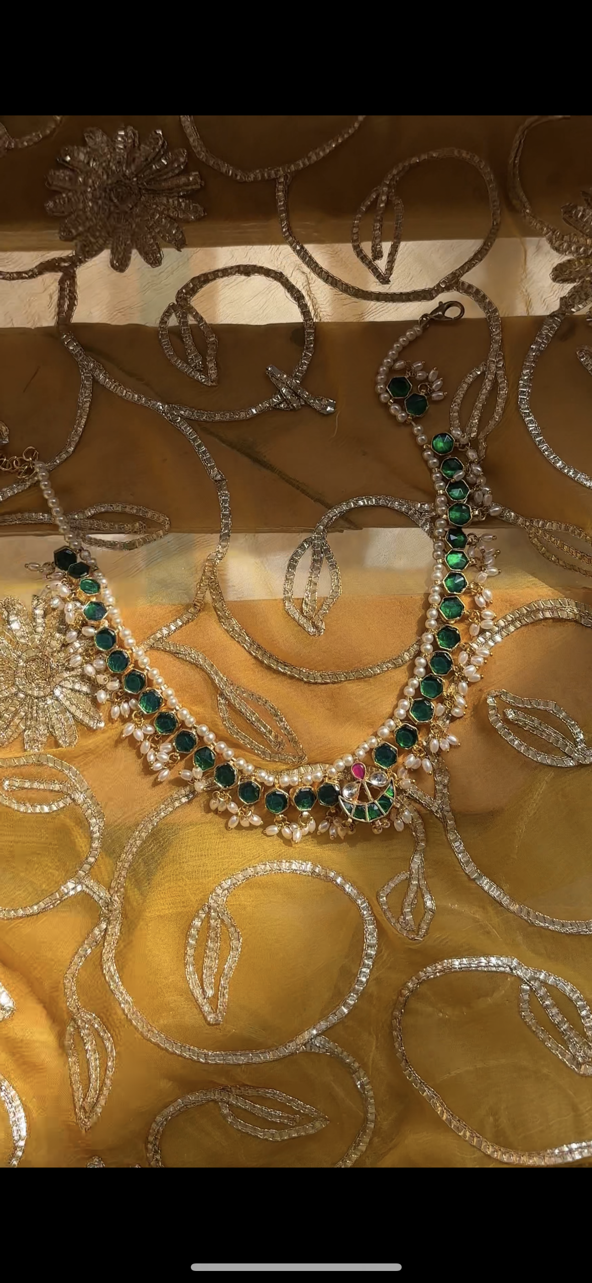 Chandramukhi Kundan Haar with Studs - Dropdeadgorgeous