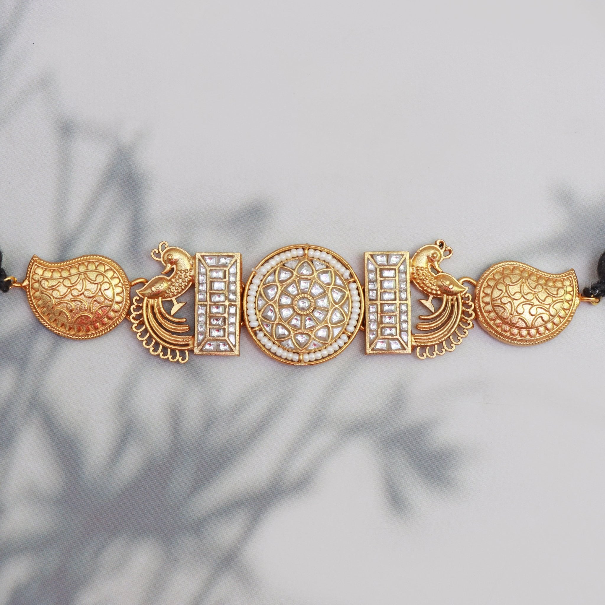 Rajwada Grace Choker Set - Dropdeadgorgeous