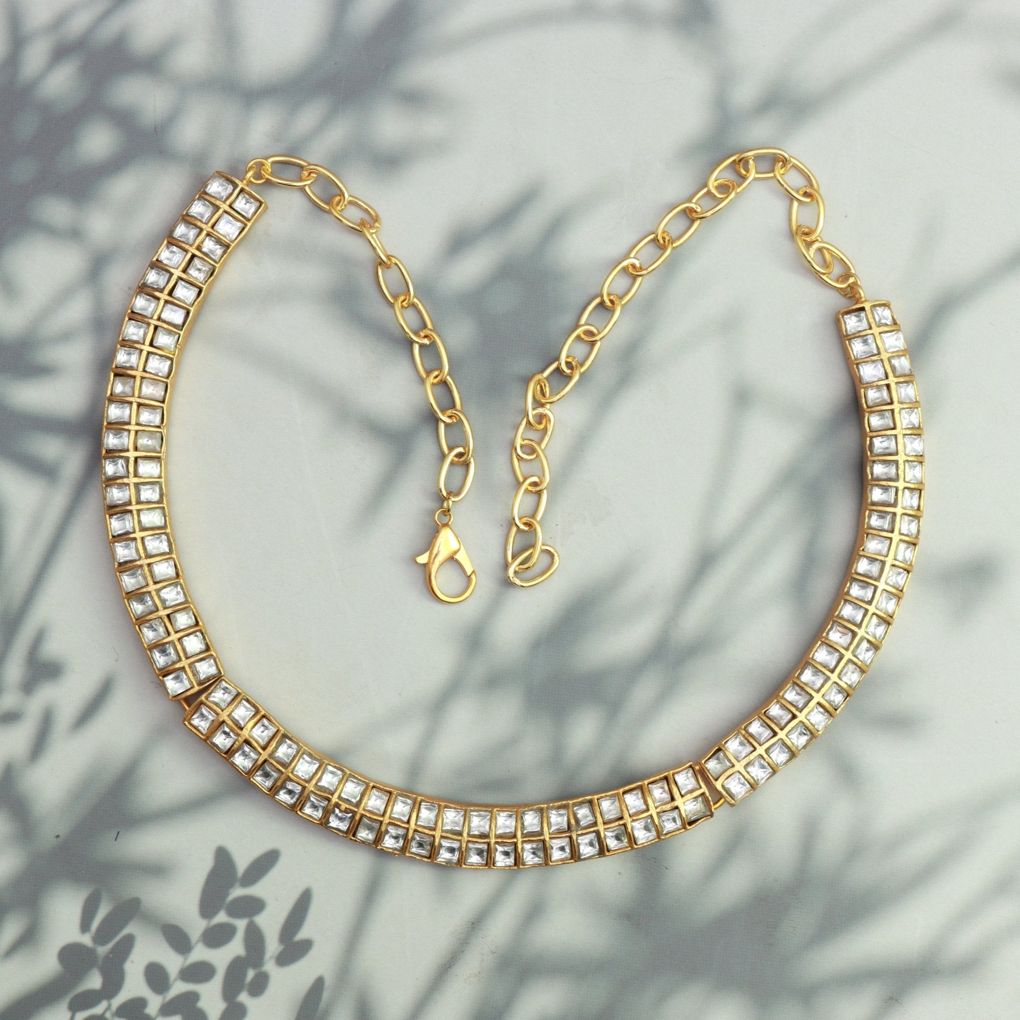 Classic Kundan Choker - Dropdeadgorgeous