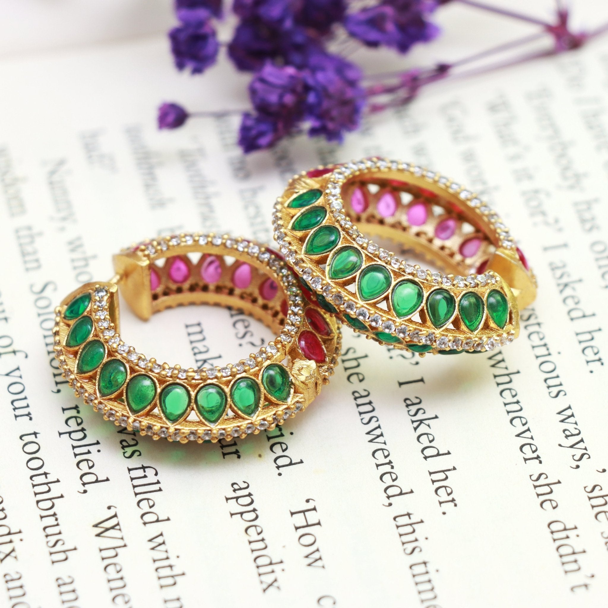 Rajwada Elegance Earrings - Dropdeadgorgeous