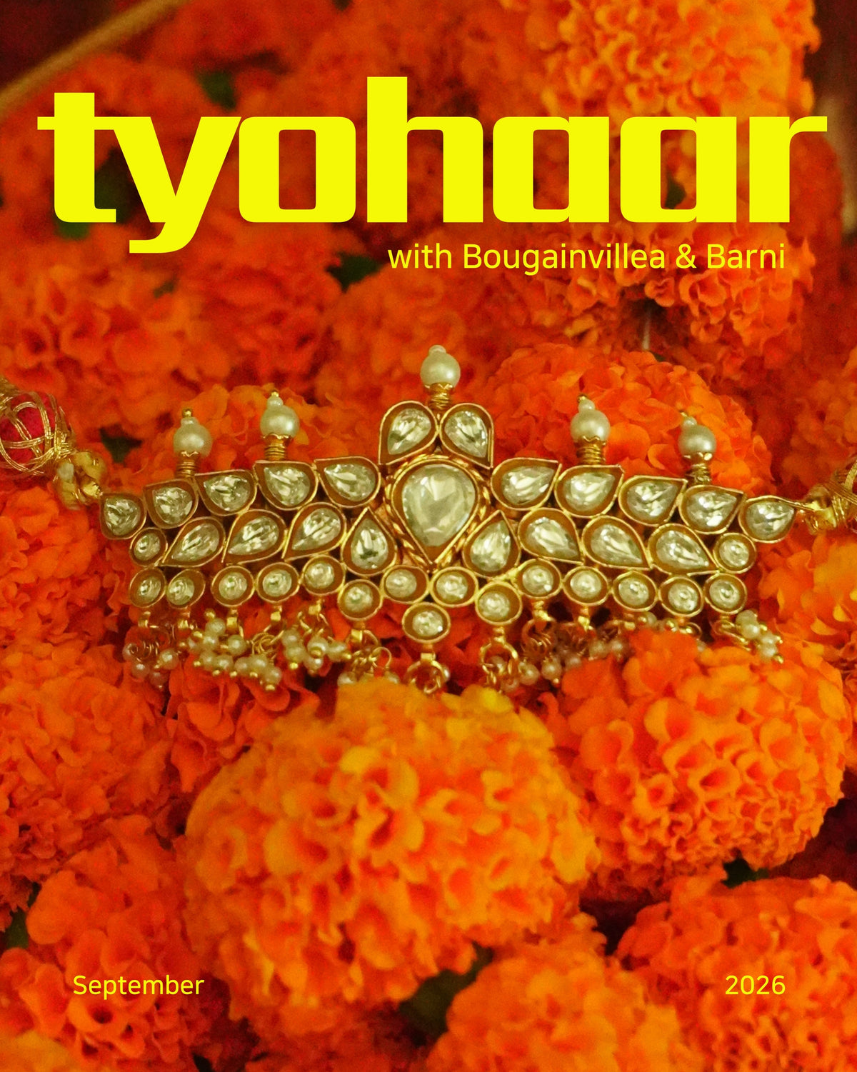 Bahaar Mini Aad Chokker with Studs - Dropdeadgorgeous