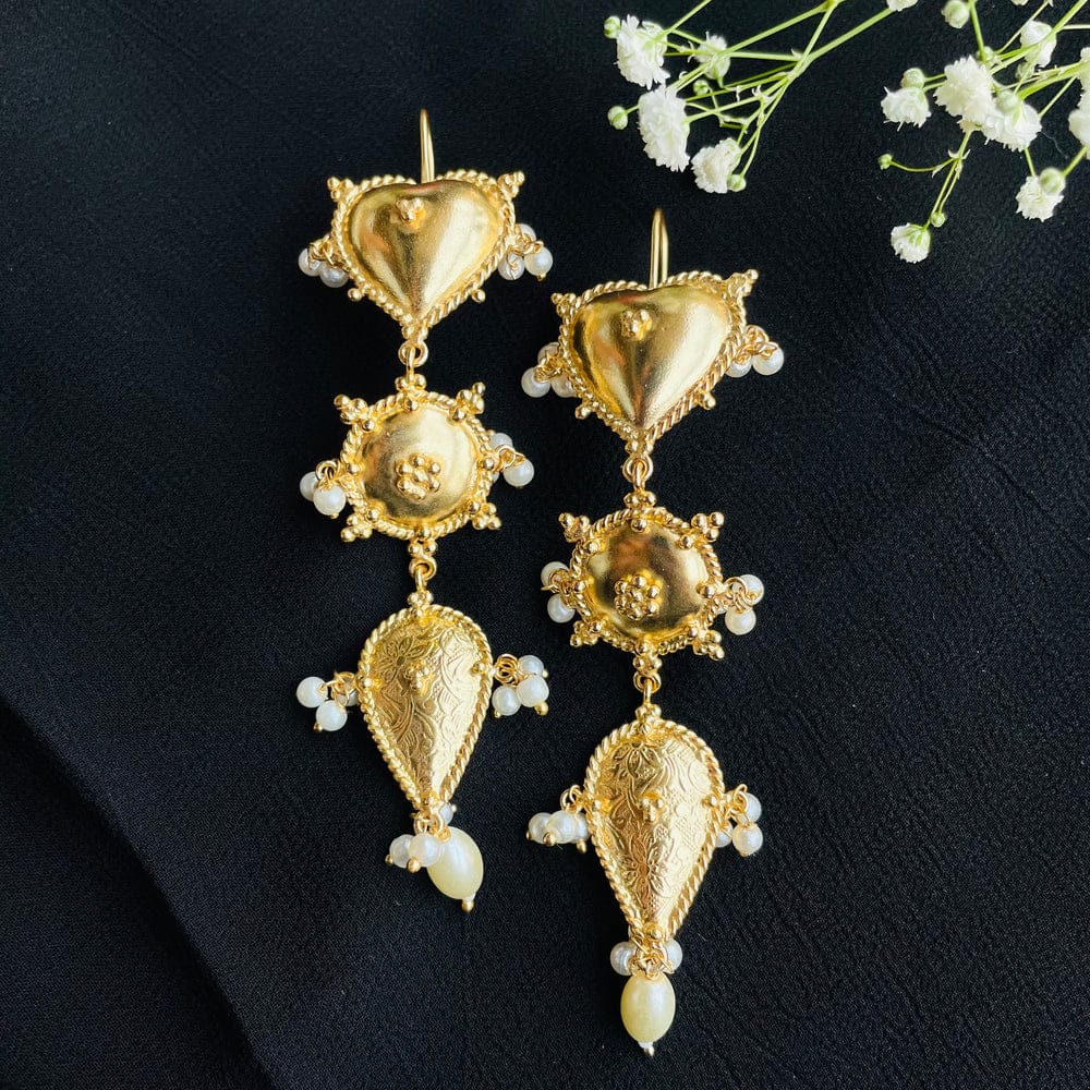 Dilruba Earcuffs Earrings - Dropdeadgorgeous